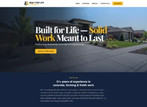 Built for Life Concrete