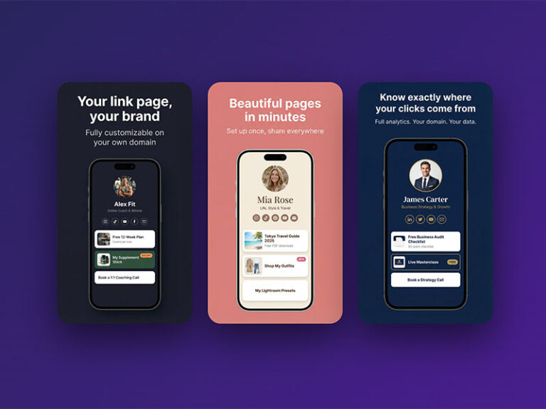 LinkBio Tracker